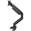 Neomounts DS70PLUS-450BL1/Držák zakřiveného displeje/na stůl/17-49"/svorka+průch./VESA 100X100/nosn.18kg/plyn.píst/1 dis