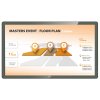 PHILIPS displej 32"  32BDL3651T/00/ T-Line/ VA/FULL HD /10 dotyk. bodů/ 6,5ms/ 4000:1/ HDMI, DVI,VGA, RS232, RJ45, USB