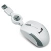 GENIUS Micro Traveler V2/ drátová/ 1200 dpi/ USB/ bílá