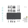 i-tec dokovací stanice Gen2 Thunderbolt 3/ 4K Dual display/ 4x USB 3.0/ 2x USB-C/ 2x DP/ 2x HDMI/ LAN/ PD 100