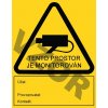 Samolepka CCTV GDPR