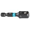 torzní adaptér 1/4" IMPACT BLACK, čtyřhran 3/8", 50mm