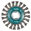 kotoučový kartáč z ocelového drátu-splétaný drát průměr 0,5mm X-LOCK 115mm