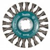 kotoučový kartáč z ocelového drátu-splétaný drát průměr 0,5mm X-LOCK 115mm