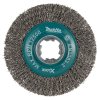 kotoučový kartáč z ocelového drátu-vlnitý drát průměr 0,3mm X-LOCK 115mm