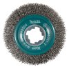 kotoučový kartáč z ocelového drátu-vlnitý drát  průměr 0,3mm X-LOCK 100mm