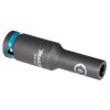klíč nástrčný prodloužený 1/2", čtyřhran, IMPACT BLACK, 8mm