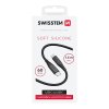 Swissten Datový kabel SOFT SILICONE USB-C / USB-C 1,5 M, PD 60 W, černý