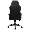AROZZI herní židle VERNAZZA XL SoftPU Pure Black/ povrch polyuretan/ černá
