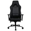 AROZZI herní židle VERNAZZA XL SoftPU Pure Black/ povrch polyuretan/ černá
