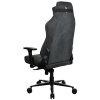AROZZI herní židle VERNAZZA XL SoftFabric Dark Grey/ látkový povrch/ tmavě šedá