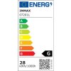 IMMAX NEO RONDATE SLIM Smart stropní svítidlo 40 x 7cm 28W černé Zigbee 3.0, TUYA