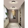 IMMAX NEO RONDATE SLIM Smart stropní svítidlo 40 x 7cm 28W černé Zigbee 3.0, TUYA