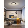 IMMAX NEO RONDATE SLIM Smart stropní svítidlo 40 x 7cm 28W černé Zigbee 3.0, TUYA