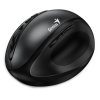 GENIUS Ergo 8300S Black/ vertikální/ 1600 dpi/ bezdrátová/ 7tlačítek/ tichá/ černá