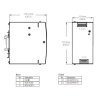 YSDN-240-48 Zdroj DC 48V/240W 5A, DIN