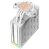 DEEPCOOL chladič AK400 Digital / 120mm fan / 4x heatpipes / PWM / pro Intel i AMD / bílý / digitální display