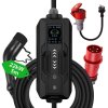 IMMAX cestovní nabíjecí stanice pro elektromobily EV/PHEV AC Type 2, 22 kW