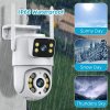 IMMAX NEO LITE SMART Security venkovní kamera DOUBLE , 355° 90° P/T, Wi-Fi, 2x 2MP, ONVIF, TUYA