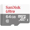 SanDisk Ultra 64GB microSDXC / CL10 UHS-I  / Rychlost až 100MB/s / vč. adaptéru