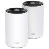 TP-Link Deco PX50(2-pack) Mesh systém AX3000 + G15000, WiFi 6E, 1x 2.5GLAN, 2x GLAN / 574Mbps 2,4GHz/ 2402Mbps 5GHz