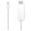NEDIS kabel mini DisplayPort – HDMI/ mini DisplayPort zástrčka - HDMI zástrčka/ bílý/ bulk/ 2m