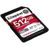 KINGSTON Canvas React Plus 512GB SDXC / UHS-II / U3 / V60 / 280R/100W / Full HD/4K