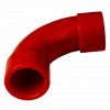 9-10906 Oblouk 90st pro trubky 25mm -  Red - 90° Bend - 3/4" pipe