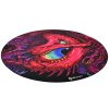 AROZZI Zona Floorpad Crawling Chaos/ ochranná podložka na podlahu/ kulatá 121 cm průměr/ dračí design
