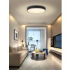 IMMAX NEO RONDATE SLIM SMART stropní svítidlo 80 x 7cm 65W černé Zigbee 3.0, TUYA