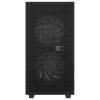 DEEPCOOL skříň CH360 Digital / mATX / 140mm +120 mm fan / USB 3.0 / USB-C /  mesh panel / prosklená bočnice / černá