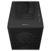 DEEPCOOL skříň CH360 Digital / mATX / 140mm +120 mm fan / USB 3.0 / USB-C /  mesh panel / prosklená bočnice / černá