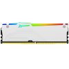 KINGSTON FURY Beast White RGB XMP 16GB DDR5 6000MT/s / CL30 / DIMM
