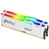 KINGSTON FURY Beast White RGB XMP 32GB DDR5 6000MT/s / CL30 / DIMM / Kit 2x 16GB