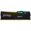 KINGSTON FURY Beast Black RGB XMP 16GB DDR5 6400MT/s / CL32 / DIMM