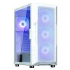 Zalman skříň I3 Neo ARGB white / ATX / 4x120 ARGB fan / 2xUSB 3.0 / 1xUSB 2.0 / prosklená bočnice / mesh panel / bílá
