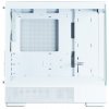 Zalman skříň P10 White / miniT / 1x120mm fan ARGB / USB 3.0 / USB-C / temperované sklo / bílá