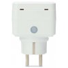NEDIS Wi-Fi chytrá zásuvka/ venkovní/ 16A/ francouzský typ E/ IP44/ měřič výkonu/ Android/ iOS/ Nedis® SmartLife/ bílá