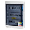 Solarmi AC40 osazený rozvaděč pro fotovoltaiku, jističe, chránič, 10kW 3f, plný automatický backup, 40A
