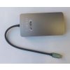 POUŽITÉ - i-tec dokovací stanice USB-C/ HDMI/ VGA/ 3x USB 3.0/ USB-C/ Thunderbolt 3/ LAN/ Power Delivery 100W