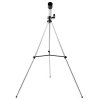 NEDIS teleskop SCTE5060WT/ clona 50 mm/ ohnisková vzdálenost 600 mm/ hledáček 5 x 24/ výška 125 cm/ Tripod/ bílo-černý