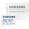 SAMSUNG EVO Plus 2024 MicroSDXC 512GB + SD Adaptér / CL10 UHS-I U3 / A2 / V30