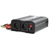 NEDIS měnič napětí/ modifikovaná sinusoida/ 24 V DC/230 V AC 50 Hz/ 1000 W (2000 W špička)/ USB-A/ 2x zásuvka type E