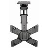 NEDIS stropní TV držák/ 23 - 65 "/ nosnost 30 kg/ motorizovaný/ otočný/ naklápěcí/ vzdálenost od stropu 140 mm/ DO/ ocel