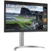 LG monitor 27UQ850V-W IPS 4K / 3840x2160 / 5ms / 2000:1 / 400cd / HDMI / DP / USB-C/ repro /pivot / výškově nastav./bílý