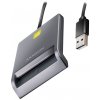 AXAGON čtečka kontaktních smart karet USB-A (eObčanka) / Smart Card / CRE-SM3T / USB 2.0 / 1,3m