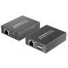 XtendLan CAT6 HDMI extender, vysílač+přijímač, 40m 4k/2k/1080p po jednom CAT6 kabelu, POC, přenos IR a USB (KVM)