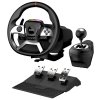 GENIUS GX Gaming volant SpeedMaster X5 FF/drátový/ USB-C/1080° rotační a vibrační/pedály/řadící páka/ PC,PS4,XBOX One