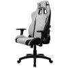 AROZZI herní židle AVANTI Soft Fabric Light Grey/ látkový povrch/ světle šedá