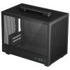 DEEPCOOL skříň CH160 / miniITX / USB 3.0 / USB-C / prosklená bočnice / držadlo / černá